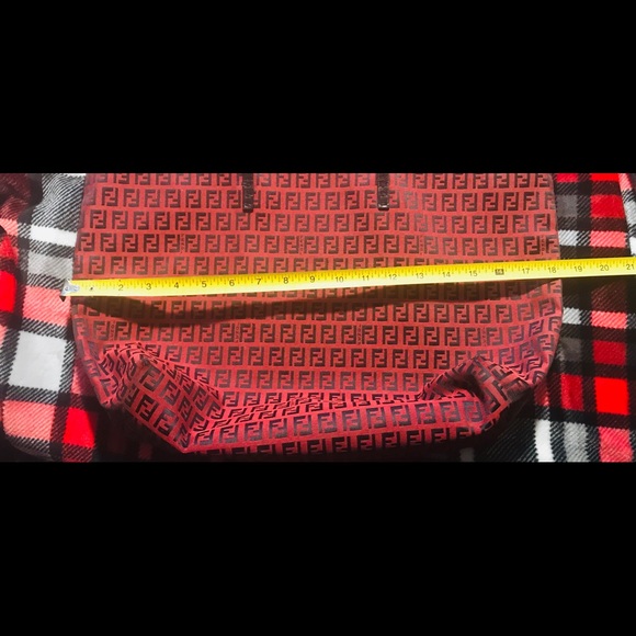 Authentic Fendi Canvass and Leather Tote - Picture 7 of 8